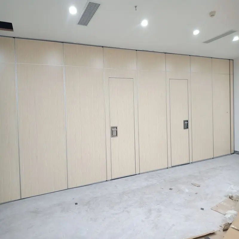 Office Acoustic Sliding Movable Partition Walls Conference Hall Soundproof Folding Wall Partitions