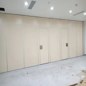 办公室声学滑动可移动隔板墙会议厅隔音折叠墙分区