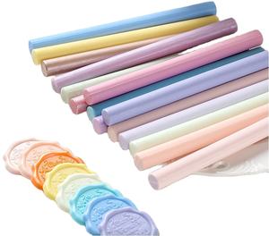 Deko — pistolet à colle multicolore pour sceau de cire, 41 bâtons colorés pour colorier le <span class=keywords><strong>bois</strong></span> - Product Image 3