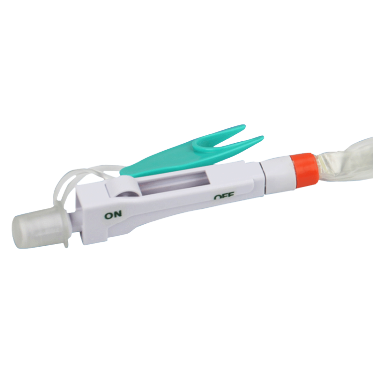 Tubo de succión de esputo de cuidado oral desechable quirúrgico hospitalario Tubo de succión cerrado de 24 horas para recién nacidos