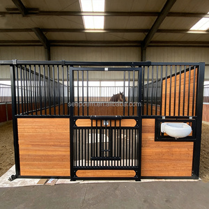 Establo Económico para Caballos, Estructura <span class=keywords><strong>de</strong></span> Acero y Bambú para Uso en <span class=keywords><strong>Granjas</strong></span> <span class=keywords><strong>de</strong></span> Caballos, Perros, Conejos y <span class=keywords><strong>Cerdos</strong></span>, con 1 Año <span class=keywords><strong>de</strong></span> Garantía - Product Image 3