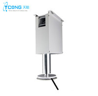Support pour caméra de vidéosurveillance, accessoire plafond télescopique, mouvement Vertical, épaisseur 1.5M, caméra électrique, CCTV