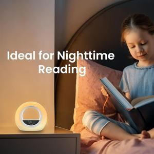 Sveglia con Luce Solare Boyid, Orologio con Rumore Bianco per Dormire, Alimentato USB, LED, a Forma di <span class=keywords><strong>Pianeta</strong></span>, per Camera da Letto - Product Image 4