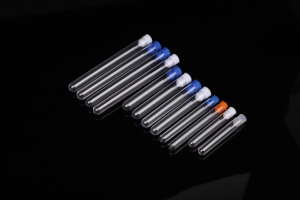 Оптовая продажа на заказ, тестовая Пробирка для радиоиммуноанализа, прозрачная пробирка с крышкой из полистирола - Product Image 2