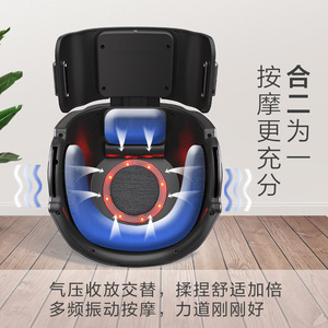 Pangao Electric <b>Heating</b> Knee <b>Massager</b> Wireless Red Light Therapy Device for Knee Joints and Cold Legs Vibrating Hot Compress - Product Image 3