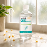 LUHE Alcool éthylique de qualité alimentaire en gros 96% Matières premières de maïs Parfum Haute concentration Déshydratant Antibactérien Hôpital