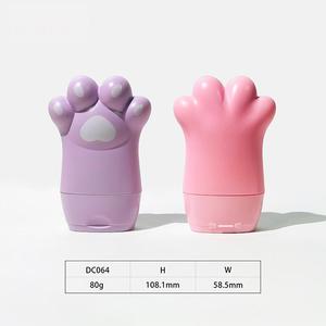Tube souple 80g à bouchon flip-top pour crème pour les mains, lotion ou écran solaire, motif patte de chat mignon, emballage personnalisable avec logo – Meilleures ventes - Product Image 5