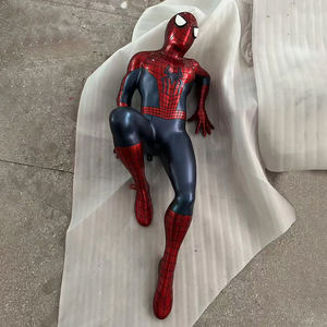 Statua Personalizzata in Fibra di Vetro di Spider-Man, Personaggio dei Film Marvel, Statua di Spider-Man a Grandezza Naturale 1:1 in Resina - Product Image 1