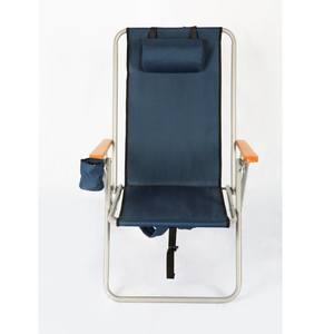 Silla de Playa Plegable Portátil de Acero Moderno Kejie con Capacidad para 250 Libras, Tela de Poliéster 600D, Diseño Fácil de Transportar - Product Image 3