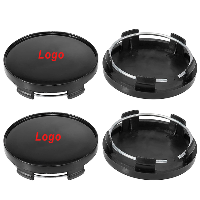 Custom LOGO 59mm 60mm Car Wheel Hub Center Caps Custom Rim Cover Emblem Wheel Cap