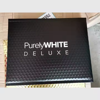 2025 personnalisé imprimé noir givré en plastique fermeture éclair sac recyclable en gros vêtements emballage noir commandes personnalisées acceptées