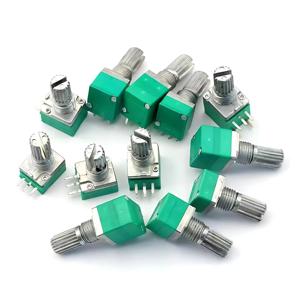 Interrupteur à double courroie 9mm Manchon d'arbre 7mm Potentiomètres RV0971GS - Product Image 4