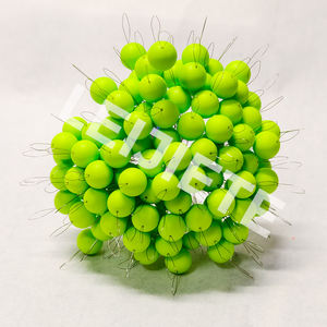 Accessoires de pêche en forme de boule verte leurres durables légers <span class=keywords><strong>carpe</strong></span> perles commerciales Eva flotteurs Bobber de pêche - Product Image 3