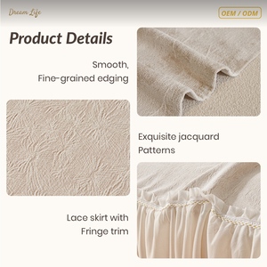 Plaid <span class=keywords><strong>de</strong></span> canapé rayé en velours doux et chenille, couverture décorative <span class=keywords><strong>de</strong></span> luxe DL, OEM - Product Image 5