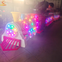 Train électrique miniature sans rails personnalisé pour parc d'attractions, centre commercial, jeux pour enfants, ferme familiale, aire de jeux pour enfants