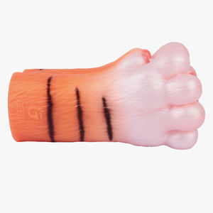 GEEBA 818g 컬러풀 타이거 귀여운 부드러운 물갈퀴 발 남성용 자위기구 성인용품 페니스 마사지 스트로커 남성 쾌락용 성인용품 - Product Image 5