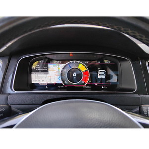 Dernier panneau de compteur de vitesse d'instrument de cluster virtuel numérique de voiture d'origine pour VW <span class=keywords><strong>Golf</strong></span> 7 R <span class=keywords><strong>Golf</strong></span> 7 MK7 <span class=keywords><strong>GTi</strong></span> tableau de bord LCD intelligent - Product Image 3