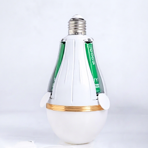 หลอดไฟ LED ฉุกเฉิน A80 20W AC 220V E27 แสงสีขาว แบตเตอรี่ลิเธียมสำรอง 3 ชั่วโมง 2 ชิ้น 1200mAh - Product Image 1