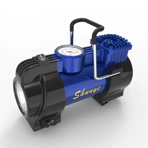 באיכות גבוהה כבד בצור inflator נייד מיני חשמלי משאבת אוויר dc 12v רכב אוויר מדחס צמיג inflators - Product Image 1