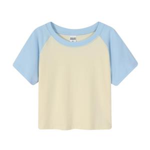 เสื้อยืดคอตตอนแขนสั้นสีพื้น คอกลม ผ้าหนา ใส่สบาย เหมาะสำหรับงานโปรโมชั่น - Product Image 3