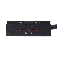 Panneau avant pour ordinateur, livraison gratuite, 4 ports USB 3.0, panneau avant Audio