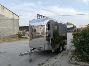 Camion de nourriture mobile d'occasion entièrement équipé, nouvelle remorque de nourriture en acier inoxydable - Product Image 6