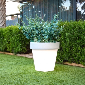 Grande lampe à boule LED électronique d'intérieur/extérieur, lampe de table pour plante, vase <span class=keywords><strong>lumineux</strong></span> multicolore, lampe circulaire - Product Image 5