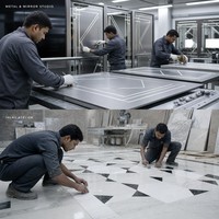 Ascenseur intelligent à économie d'énergie VVVF, 1000 kg, 1,75 m/s, 8 étages, silencieux, MRL, pour hôtel moderne