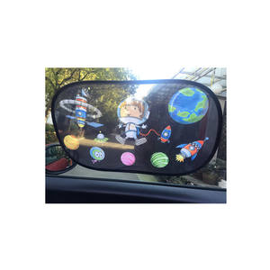 2pcs pare-soleil de voiture pour bébé Static Cling Side Window shield Blocking sunlight Keep cool - Product Image 2