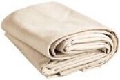 Tissu de tente en toile de coton de couleur blanche naturelle respirante pour les constructions