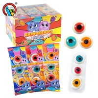 Nouvelle arrivée halal 3 en 1 bonbons aux fruits gommeux fournisseur de globe oculaire