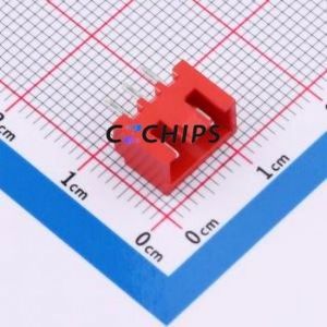 WAFER-HA2.54-3PZZ-R62 Wire-to-Board Pin Header Through hole Component (THT),P=2.54mm Connector 1x3P 2.5mm Through Hole XHB - Product Image 1