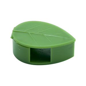 Soporte para plantas con clip de escalada, forma de hoja verde, material ABS, herramienta autoadhesiva para fijar plantas trepadoras, para uso en interiores y exteriores - Product Image 2
