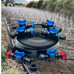 Hệ thống thủy lợi thiết kế hệ thống tưới tiêu nông nghiệp bán buôn nhựa Micro phun mưa Hose Van cổng shut off van - Product Image 5
