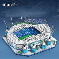Cada C66022W, Modelo del Estadio Etihad del Manchester City, Bloques de Construcción Arquitectónicos para Armar, Juguetes 10284 10272, Sets de Bloques de Construcción