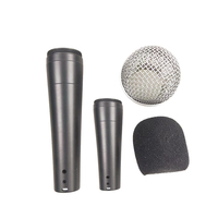Pièces de machine de karaoké personnalisées boîtier de coque de corps de microphone sans fil pièce d'acier en aluminium d'usinage CNC de fraisage