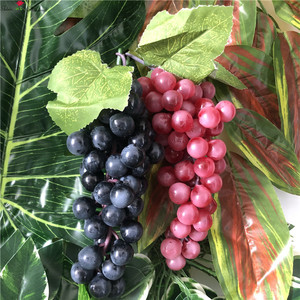 QSLH-S0406 Uvas Artificiales de Tacto Real, Decoración Ecológica de Plástico para Bodas Vintage, Halloween, Navidad, Fiestas y Hogar - Product Image 3