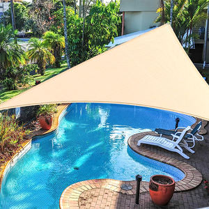 Toldo de <span class=keywords><strong>Sombra</strong></span> para Estacionamiento, Impermeable, con Protección UV, Color Beige, para Playa, Coche, 4x4x4m - Product Image 3