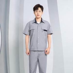 Vêtements de travail hommes mécanicien combinaison salopette vêtements de travail veste pantalon pantalon Construction sécurité travail gommages uniformes costume - Product Image 6