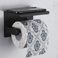 Porte-mouchoirs de salle de bain en acier inoxydable pour hôtel, support de mouchoirs de table moderne en métal, accessoires de salle de bain