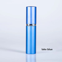 JZC 5ml Mini vaporisateur de parfum Rechargeable en Aluminium
