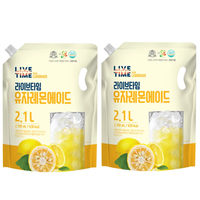 Live Time Yuja Lemonade Gemaakt in Korea Traditioneel Citroen Fruit Sap Zoetzuur Vitamine Drank Groothandel Leverancier