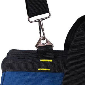 Pabrik Tas Perkakas OEM, Tas Perkakas 3-in-1 Tahan Air untuk Pria dengan Dasar Keras Anti Air, Warna Hitam - Product Image 5