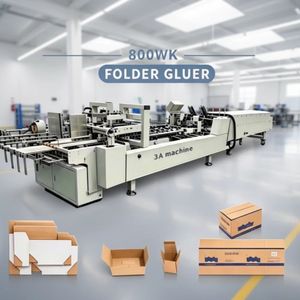 CQT-800WK Cardboard Box Gluer 800mm <b>Folder</b> Gluer Mini <b>Folder</b> Gluer Small Box <b>Folder</b> Gluer Automatic <b>Folder</b> Gluer - Product Image 1