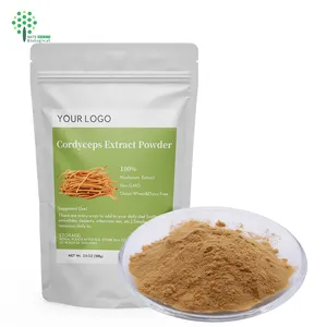 OEM Cordyceps Militaris Extract Powder With Private Label 100G 3.5 OZ Sachets