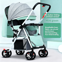 Poussette légère et sportive JXB à double fonction avec sac de maman – Prix usine