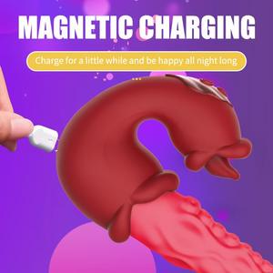 Vibrateur érotique pour adultes, langue qui lèche, jouets sexuels féminins, stimulateur du point G, stimulateur clitoridien, vibrateur à agitation oscillante, jouets sexuels pour femmes - Product Image 2