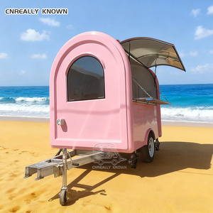 Caravana OEM para Restaurante, Camión de Comida, Carrito de Café, Pizza y Hot Dogs, con Hielera Extraíble en Rumania - Product Image 5