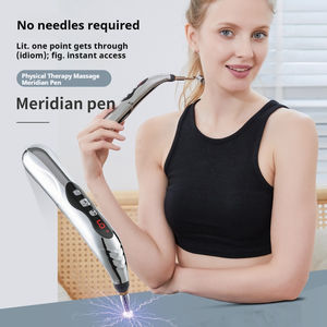 Pluma de Masaje TENS con Pulso Eléctrico para Meridianos, Estimulación Muscular Recargable, Pluma de Acupresión Analgésica para Terapia Energética de Meridianos - Product Image 3