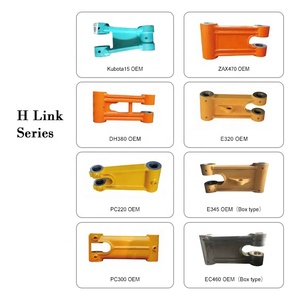 굴착기를 위한 연결 연결 물통 H 연결 막대 굴착기 예비 품목 - Product Image 6